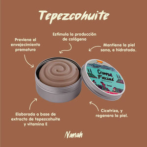 Crema Facial Tepezcohuite
