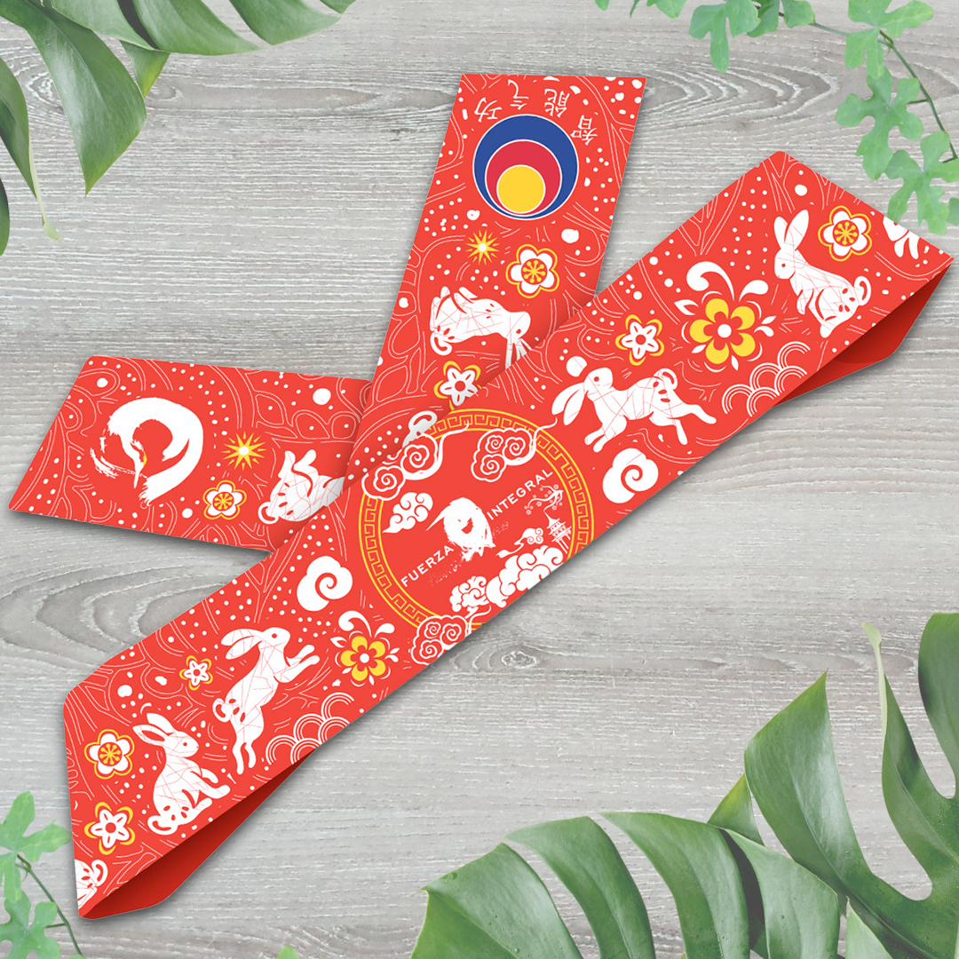 Bandana roja para la frente · Xing Shen Zhuang